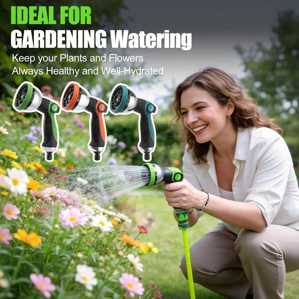 หัวฉีดน้ำสวนโลหะผสมสังกะสี ปรั - Gardena Hose Comfort บทวิจารณ์และราคา