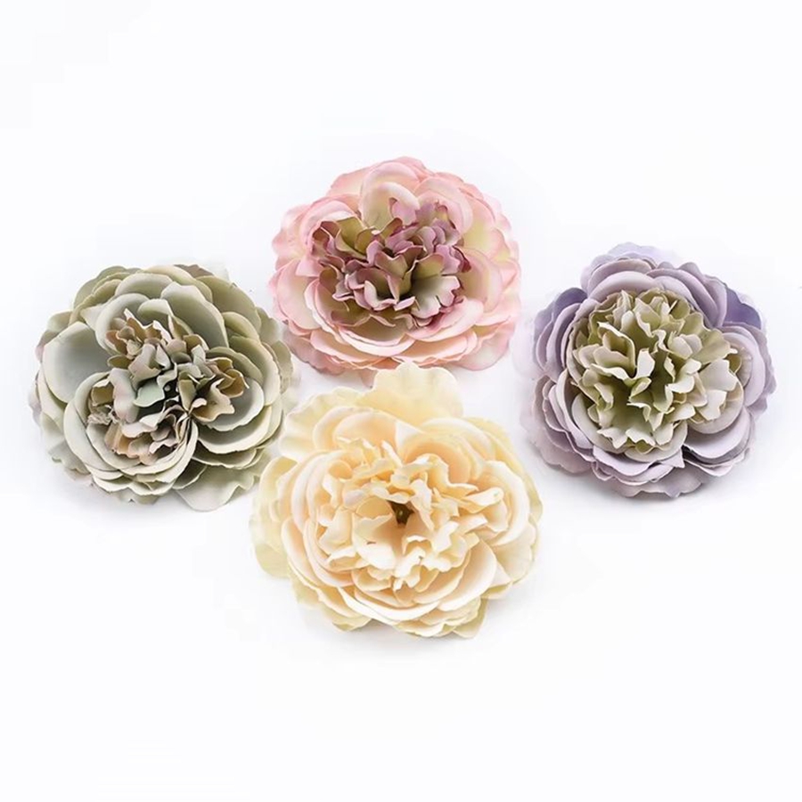 ดอกไม้ประดิษฐ์ ดอกโบตั๋นผ้าไหม - Bonsai Garden Festival บทวิจารณ์และราคา